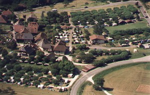 Vue générale du camping